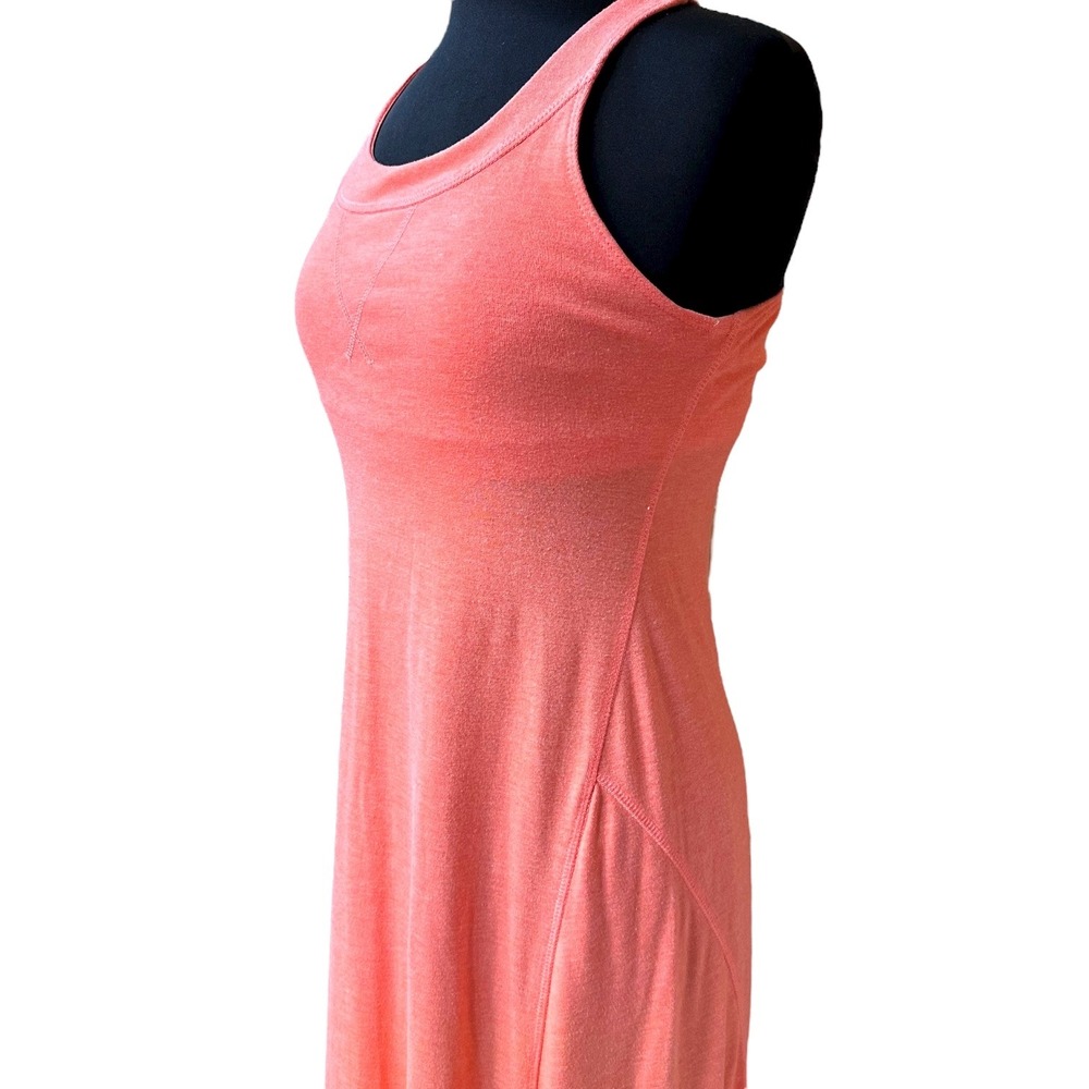 Eddie Bauer Maxi Dress Women's Size S Sleeveless Casual Peach Travel - Picture 6 of 10